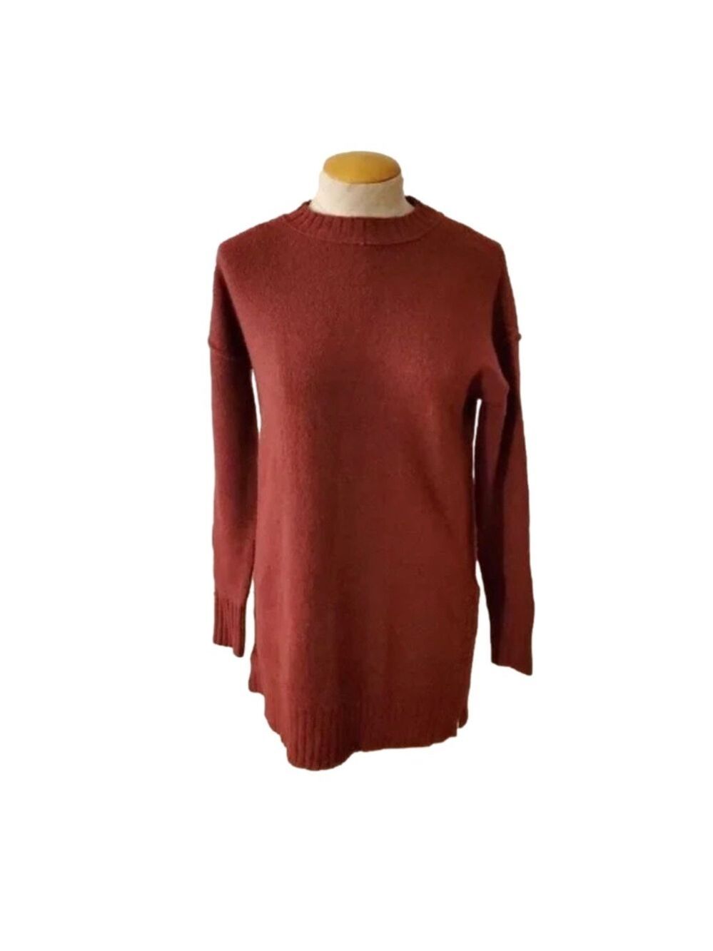 Caslon Burgundy Tunic Sweater Size Small - Picture 3 of 5